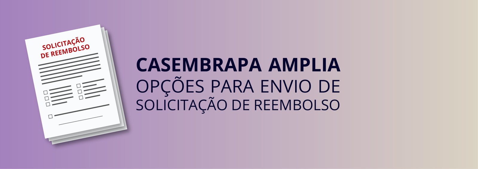 Casembrapa Amplia Opcoes Envio Solicitacao Reembolso